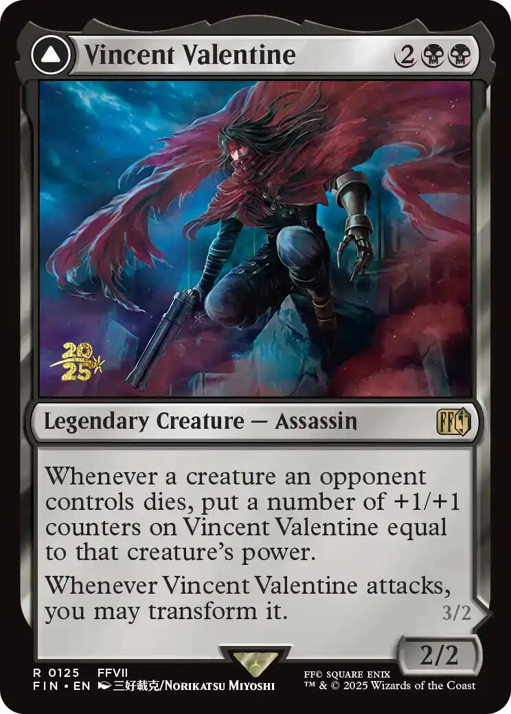 Vincent Valentine // Galian Beast [FINAL FANTASY Prerelease Promo] | Good Games Cannington
