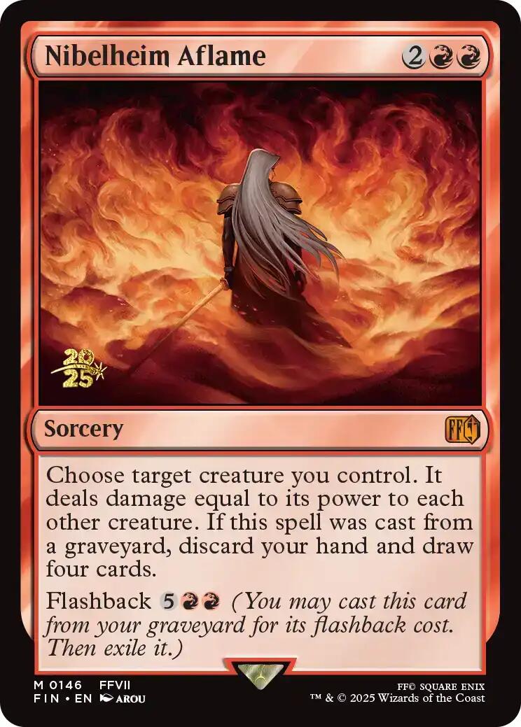 Nibelheim Aflame [FINAL FANTASY Prerelease Promo] | Good Games Cannington