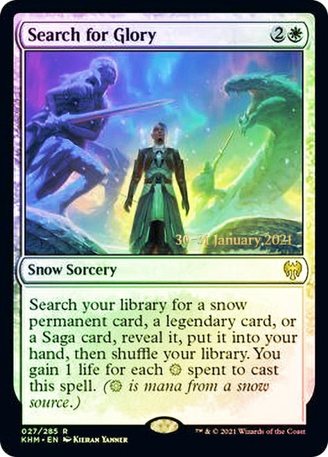 Search for Glory [Kaldheim Prerelease Promos] | Good Games Cannington