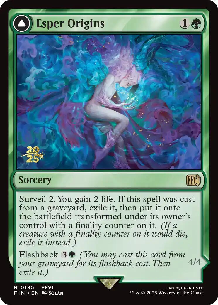 Esper Origins // Summon: Esper Maduin [FINAL FANTASY Prerelease Promo] | Good Games Cannington