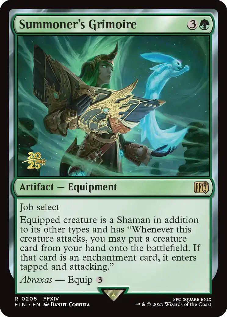 Summoner's Grimoire [FINAL FANTASY Prerelease Promo] | Good Games Cannington