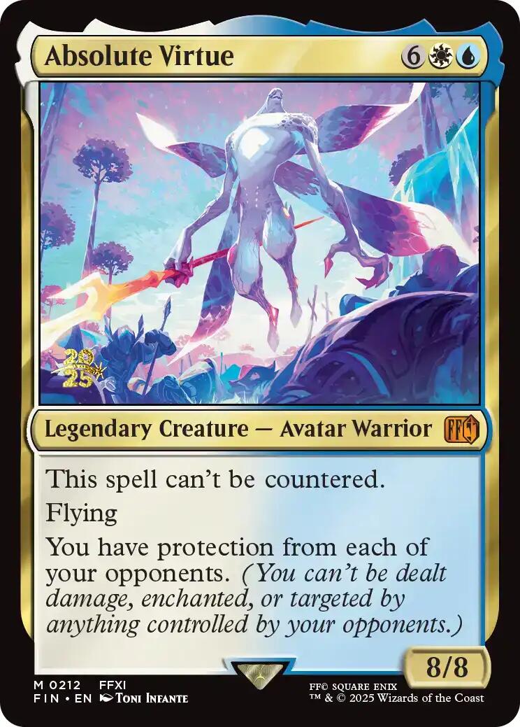 Absolute Virtue [FINAL FANTASY Prerelease Promo] | Good Games Cannington
