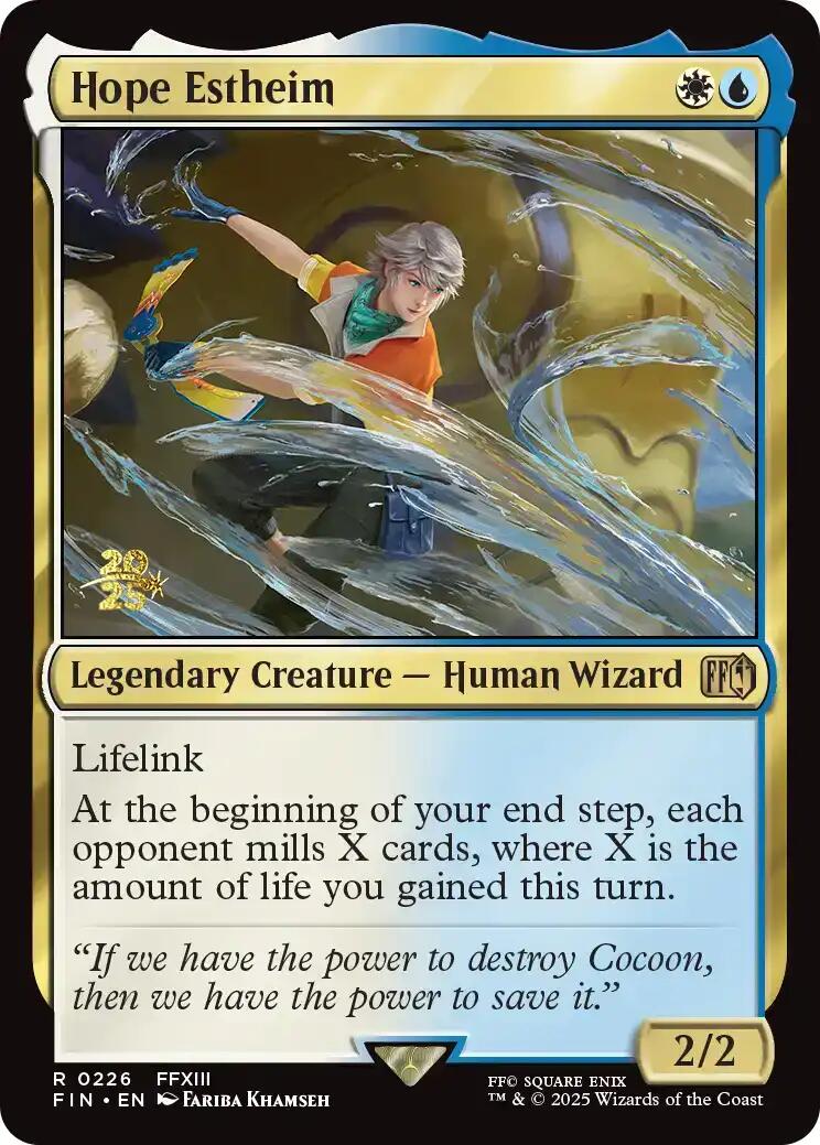 Hope Estheim [FINAL FANTASY Prerelease Promo] | Good Games Cannington