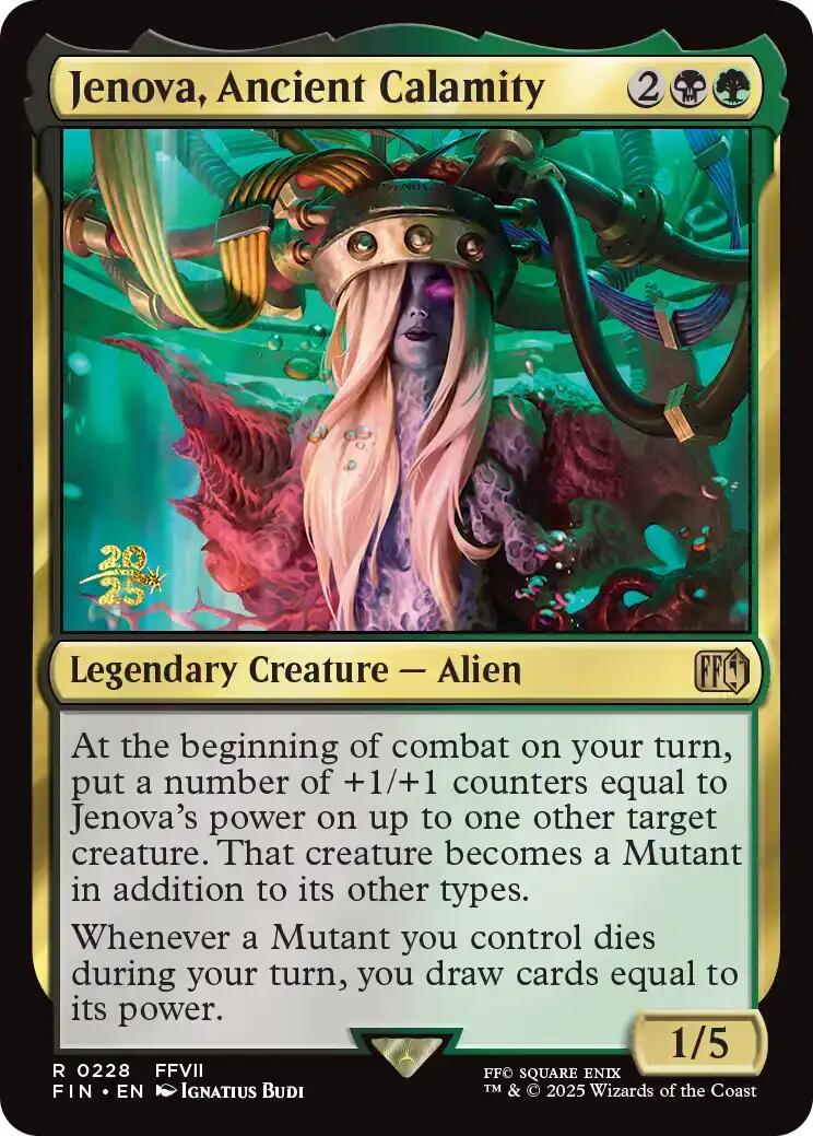Jenova, Ancient Calamity [FINAL FANTASY Prerelease Promo] | Good Games Cannington