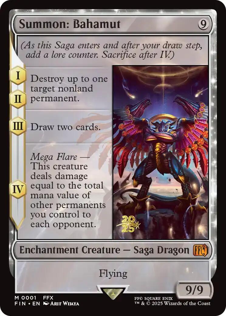 Summon: Bahamut [FINAL FANTASY Prerelease Promo] | Good Games Cannington