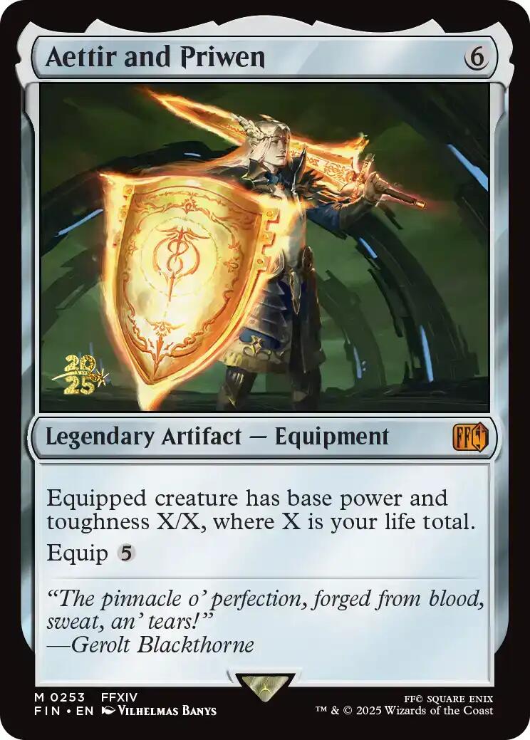 Aettir and Priwen [FINAL FANTASY Prerelease Promo] | Good Games Cannington