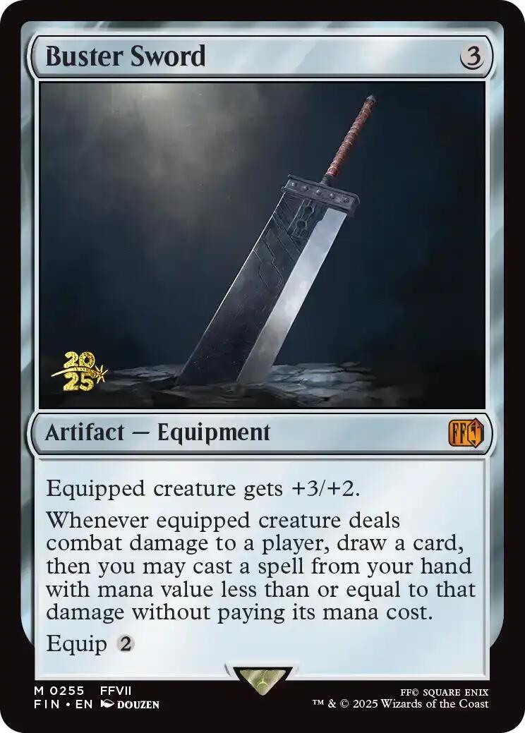 Buster Sword [FINAL FANTASY Prerelease Promo] | Good Games Cannington