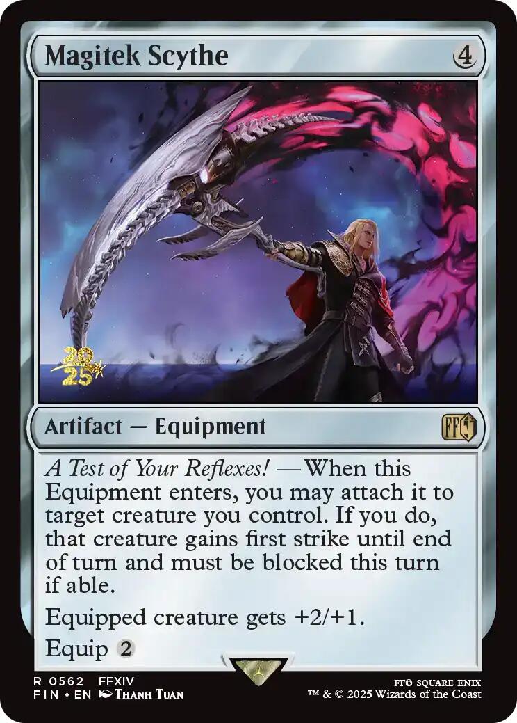 Magitek Scythe [FINAL FANTASY Prerelease Promo] | Good Games Cannington