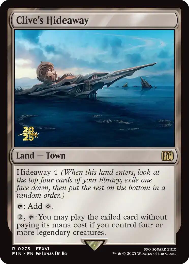 Clive's Hideaway [FINAL FANTASY Prerelease Promo] | Good Games Cannington