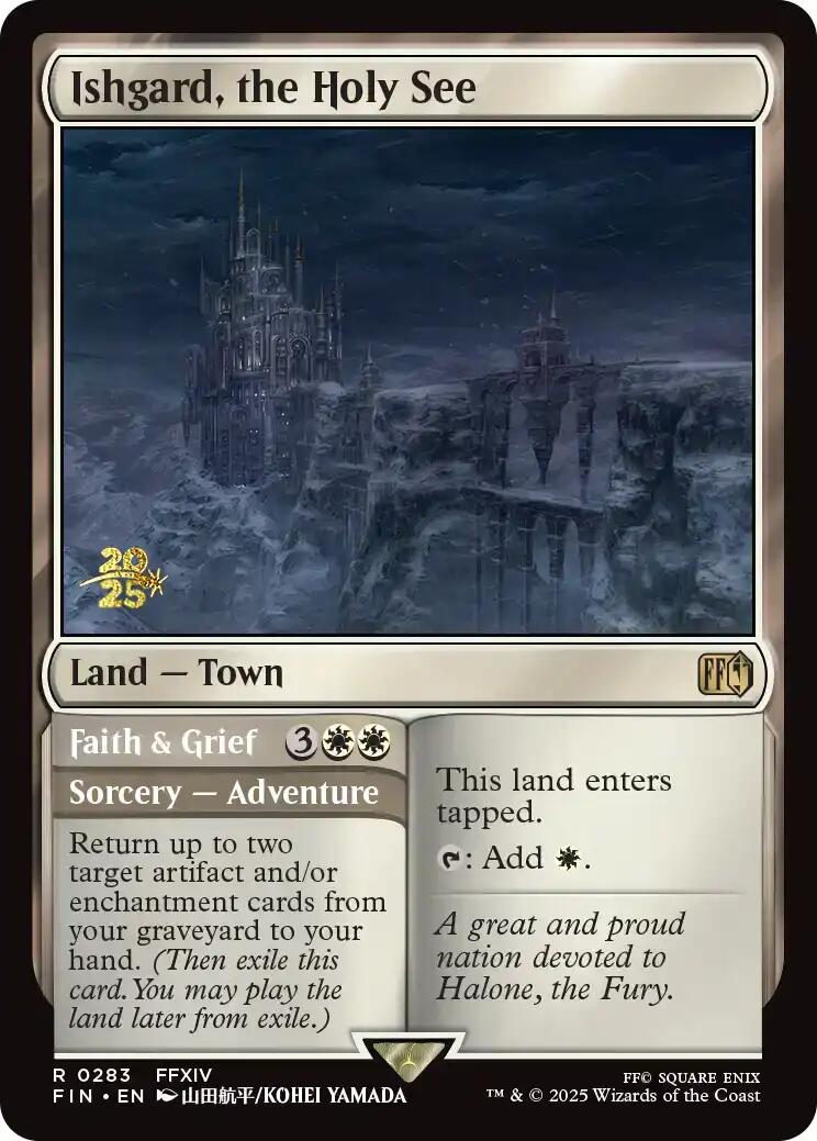 Ishgard, the Holy See [FINAL FANTASY Prerelease Promo] | Good Games Cannington