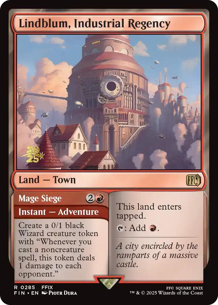 Lindblum, Industrial Regency [FINAL FANTASY Prerelease Promo] | Good Games Cannington