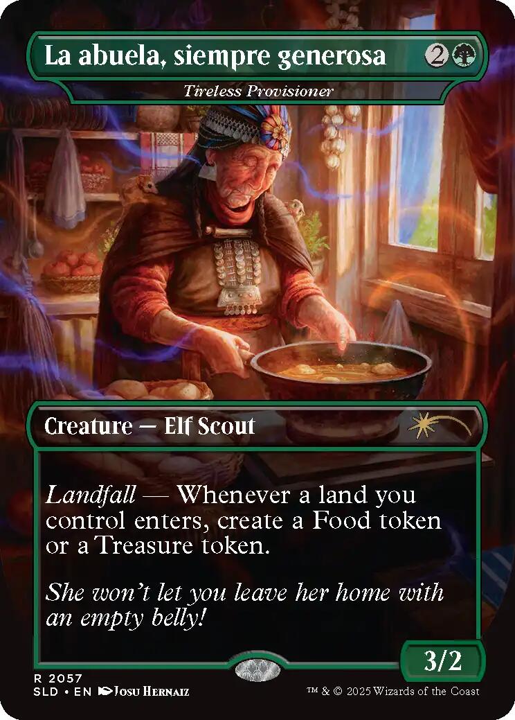 La abuela, siempre generosa - Tireless Provisioner [Secret Lair Drop Series] | Good Games Cannington