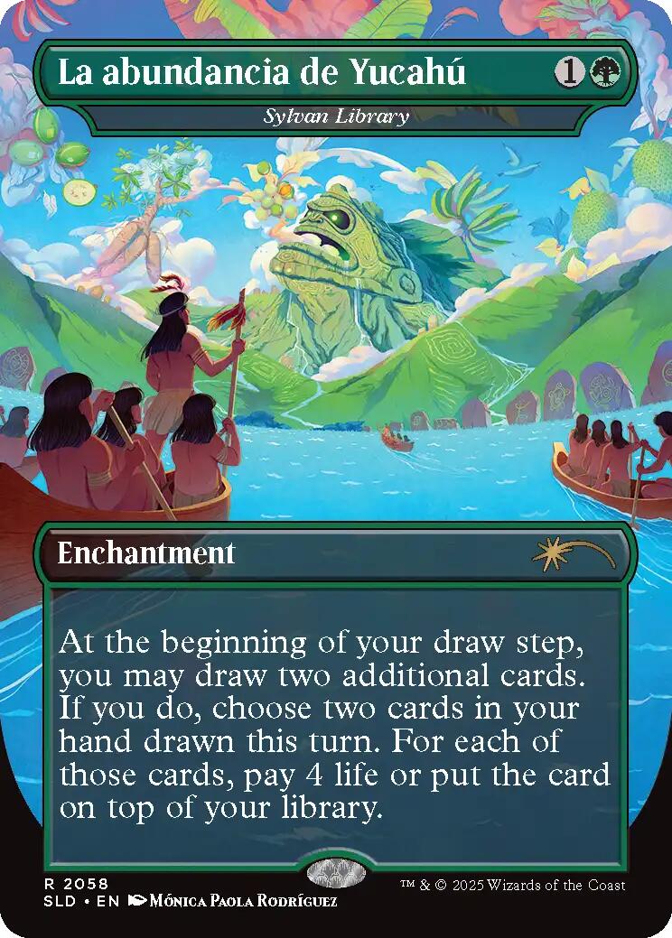La abundancia de Yucahu - Sylvan Library [Secret Lair Drop Series] | Good Games Cannington