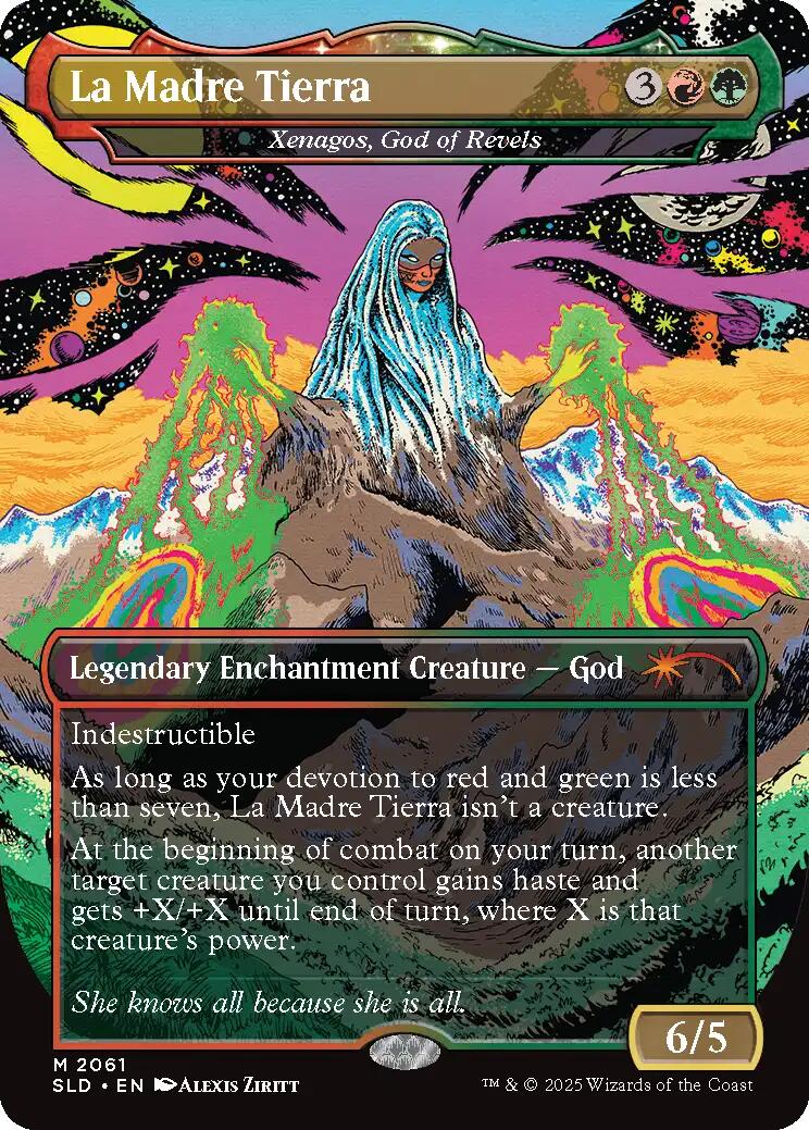 La Madre Tierra - Xenagos, God of Revels [Secret Lair Drop Series] | Good Games Cannington