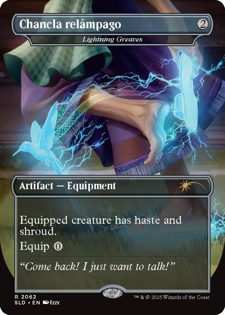 Chancla relampago - Lightning Greaves [Secret Lair Drop Series] | Good Games Cannington