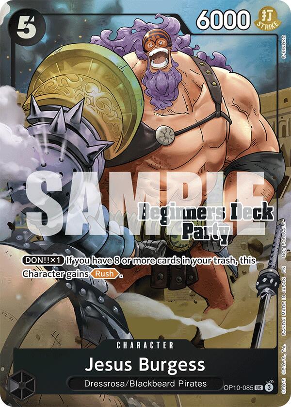 Jesus Burgess (ST-23 - ST-28 Beginners Deck Party) [Winner] [One Piece Promotion Cards] | Good Games Cannington