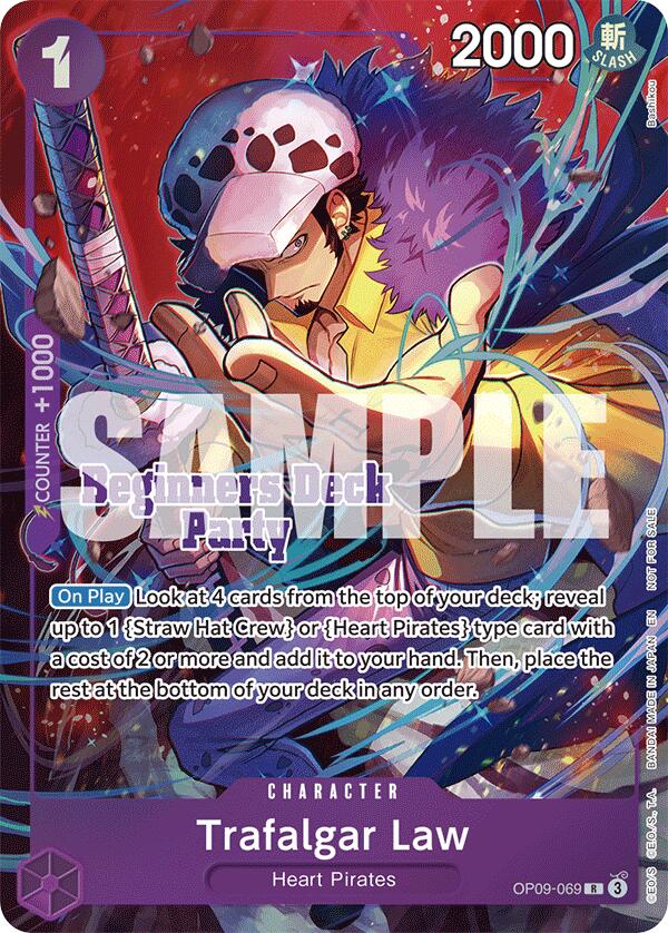 Trafalgar Law (ST-23 - ST-28 Beginners Deck Party) [Winner] [One Piece Promotion Cards] | Good Games Cannington