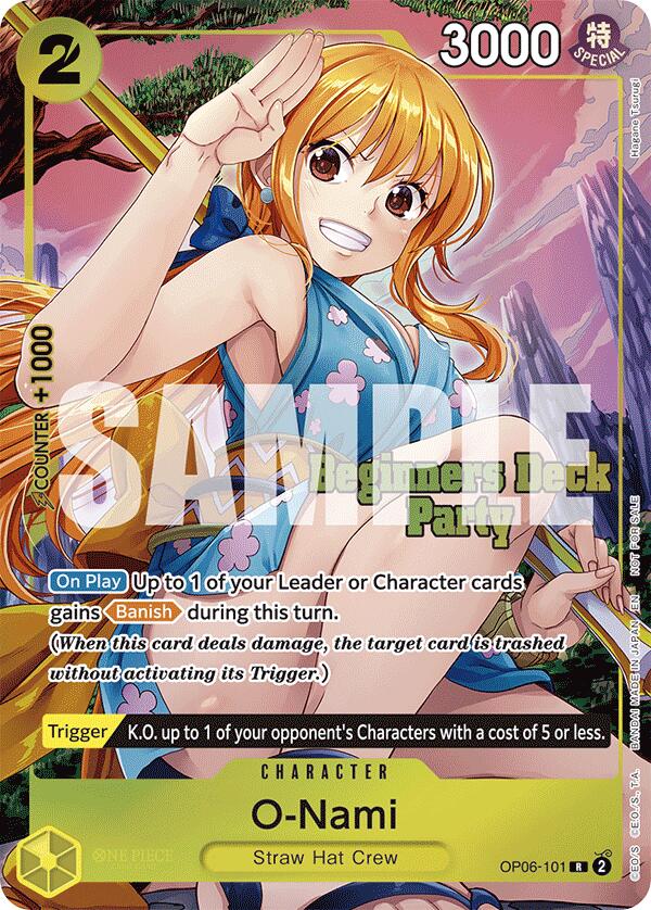 O-Nami (ST-23 - ST-28 Beginners Deck Party) [Winner] [One Piece Promotion Cards] | Good Games Cannington