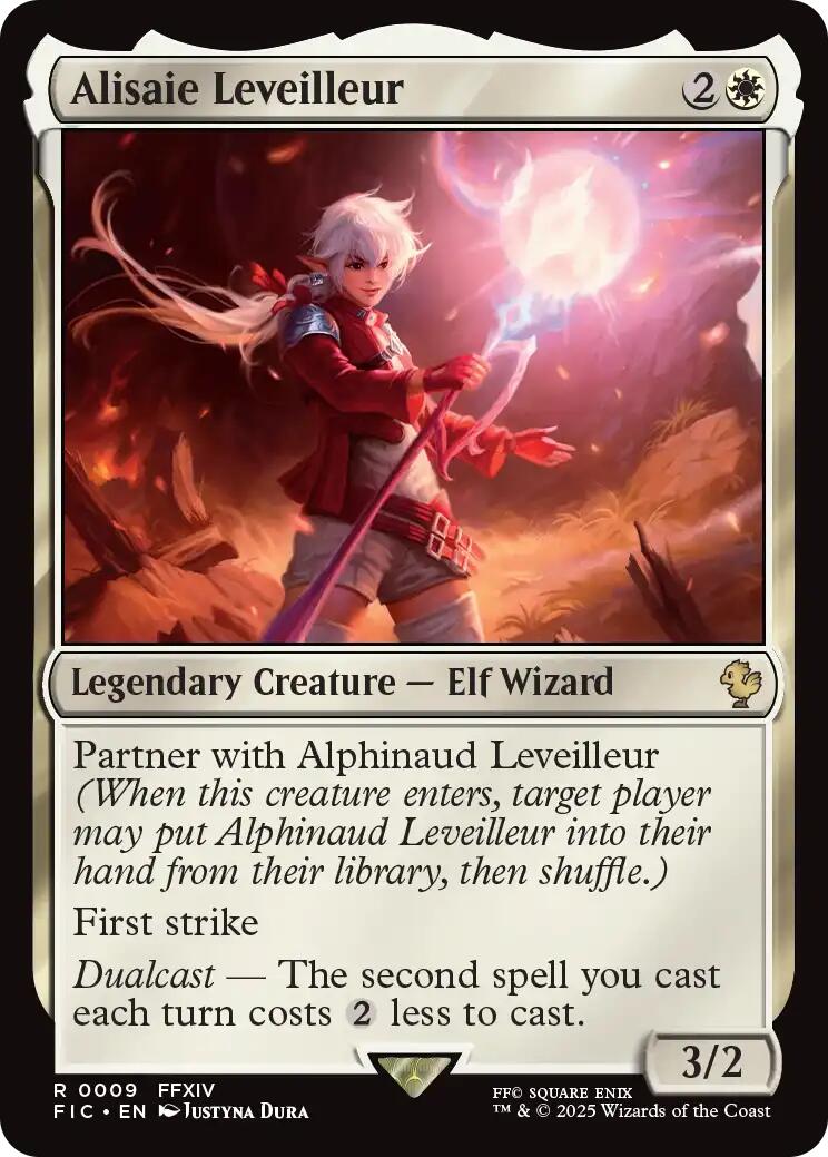 Alisaie Leveilleur (Surge Foil) [FINAL FANTASY Commander] | Good Games Cannington