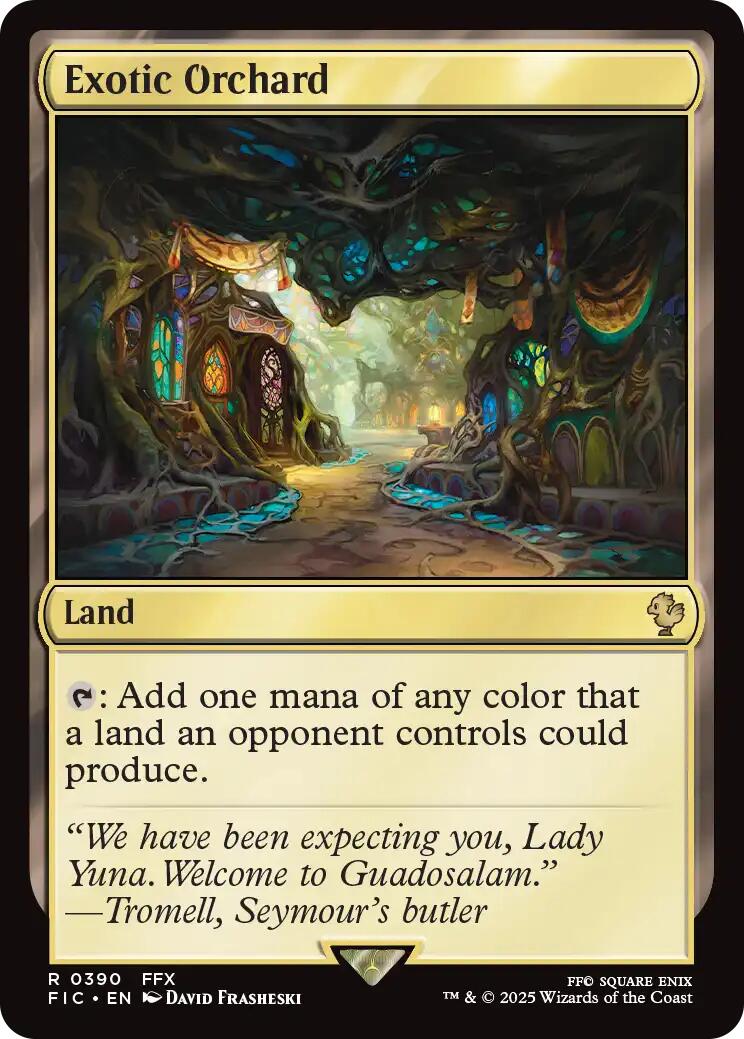 Exotic Orchard (Surge Foil) [FINAL FANTASY Commander] | Good Games Cannington