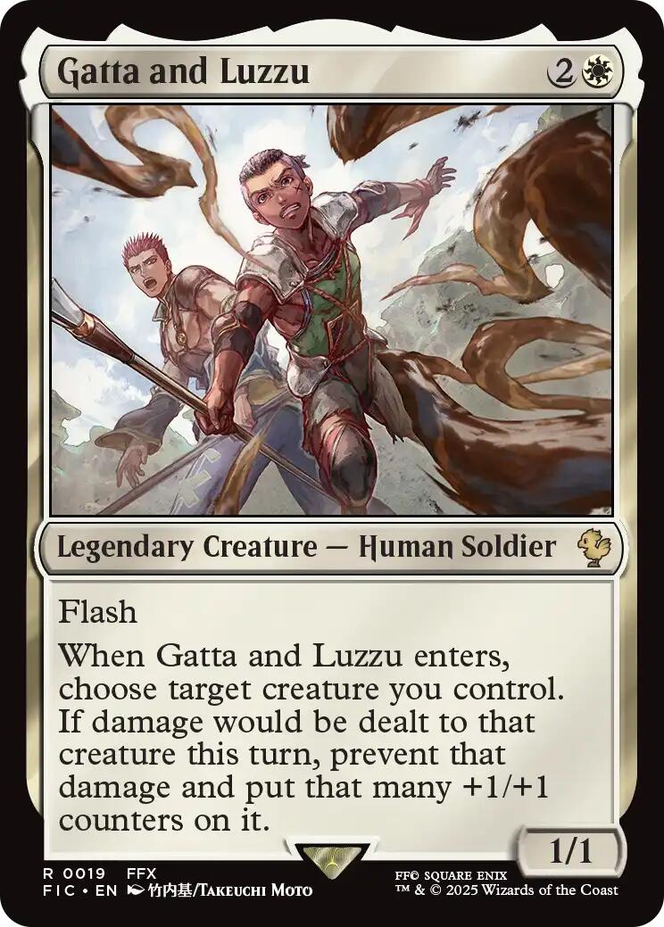 Gatta and Luzzu (Surge Foil) [FINAL FANTASY Commander] | Good Games Cannington