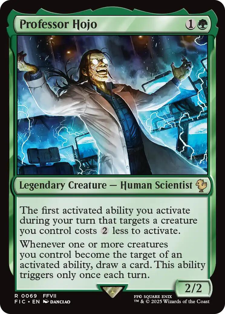 Professor Hojo (Surge Foil) [FINAL FANTASY Commander] | Good Games Cannington