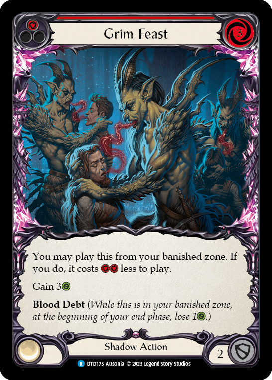 Grim Feast (Red) [DTD175] (Dusk Till Dawn) | Good Games Cannington