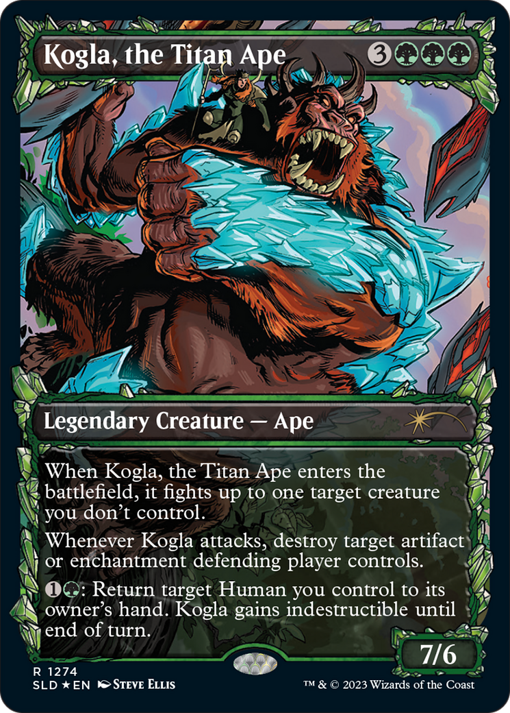 Kogla, the Titan Ape (Halo Foil) [Secret Lair Drop Series] | Good Games Cannington