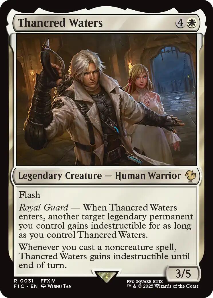 Thancred Waters (Surge Foil) [FINAL FANTASY Commander] | Good Games Cannington