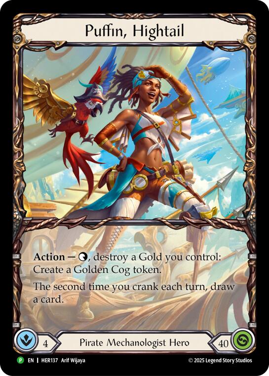 Puffin, Hightail [HER137] (Promo)  Rainbow Foil | Good Games Cannington