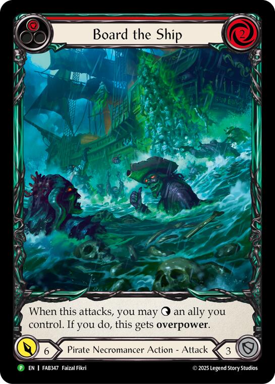Board the Ship [FAB347] (Promo)  Rainbow Foil | Good Games Cannington