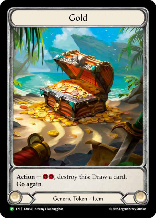 Gold [FAB346] (Promo)  Cold Foil | Good Games Cannington