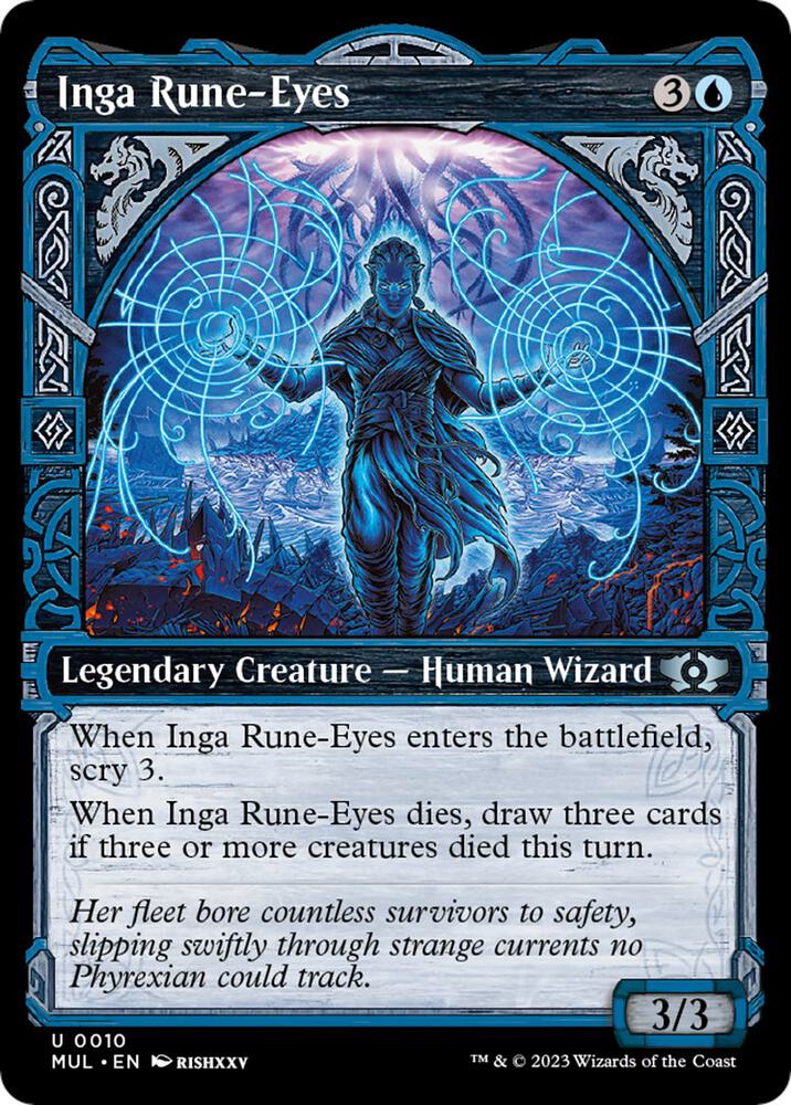 Inga Rune-Eyes 10/65 (March of the Machine: Multiverse Legends)  - Showcase Foil | Good Games Cannington