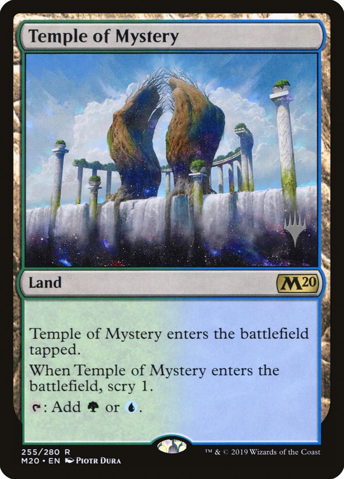 Temple of Mystery (Promo Pack) [Core Set 2020 Promos] | Good Games Cannington