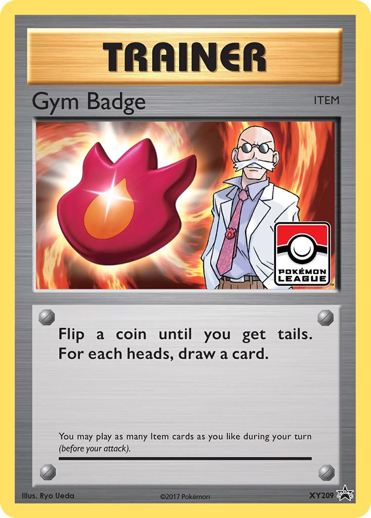 Gym Badge (XY209) (Blaine) [XY: Black Star Promos] | Good Games Cannington