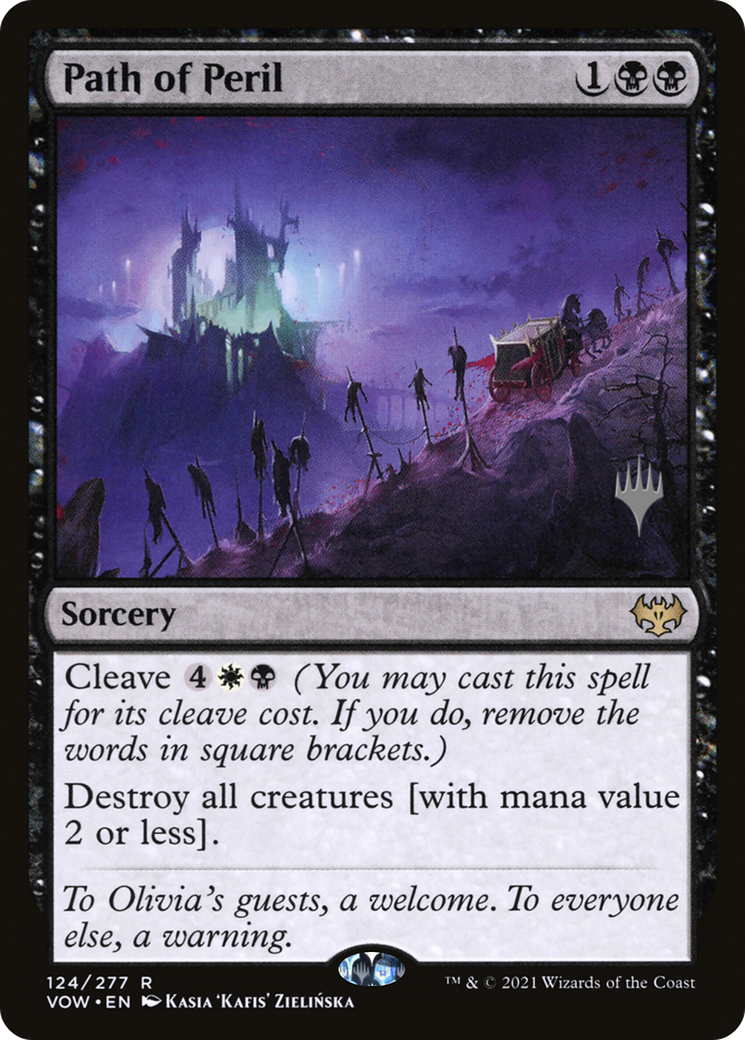 Path of Peril (Promo Pack) [Innistrad: Crimson Vow Promos] | Good Games Cannington
