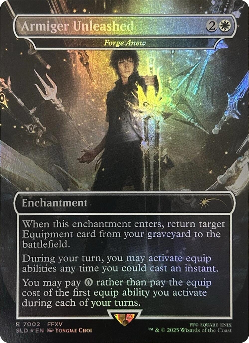Armiger Unleashed - Forge Anew (Rainbow Foil) [Secret Lair Drop Series] | Good Games Cannington