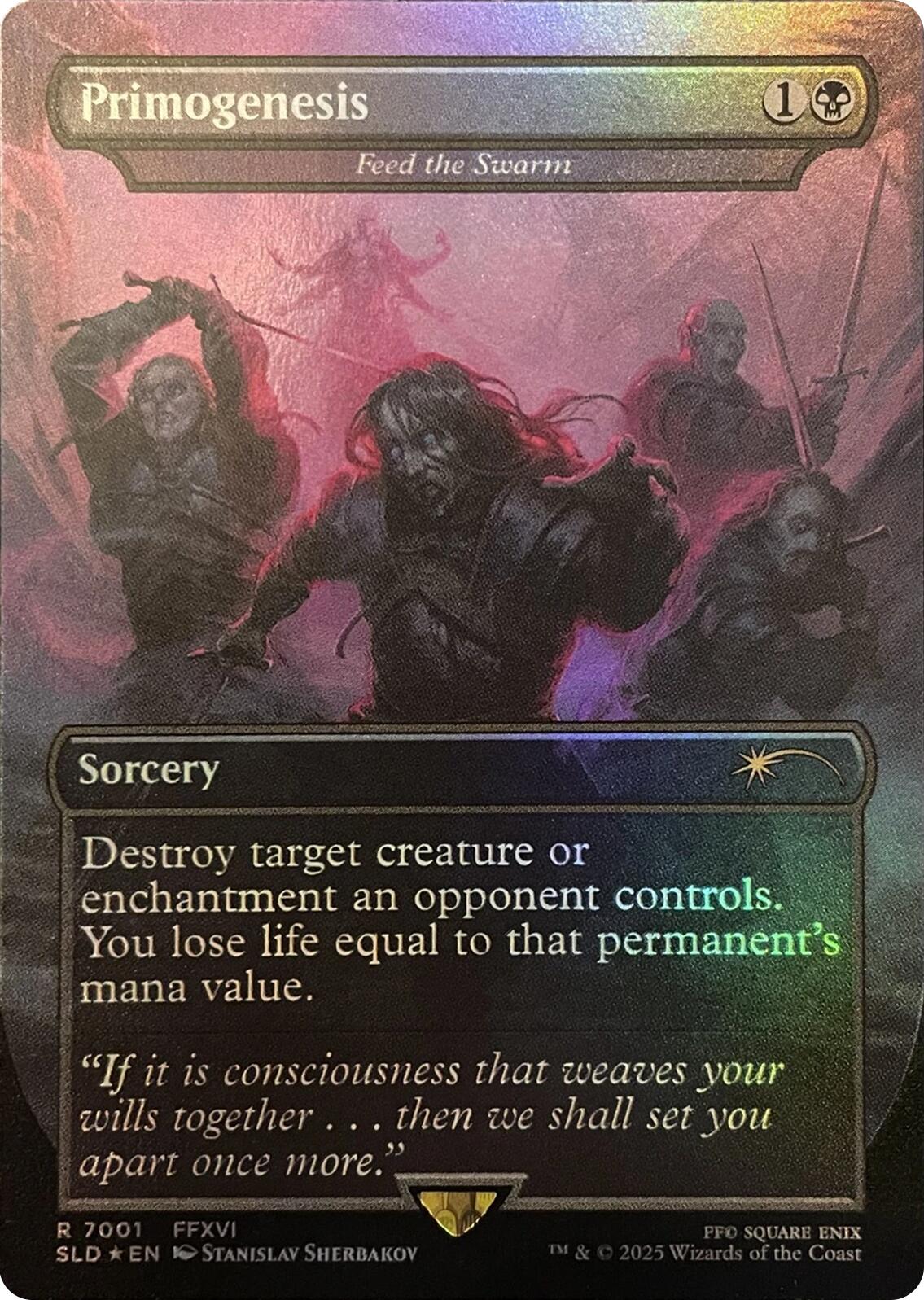 Primogenesis - Feed the Swarm (Rainbow Foil) [Secret Lair Drop Series] | Good Games Cannington
