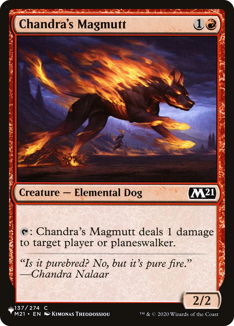 Chandra's Magmutt [The List] | Good Games Cannington