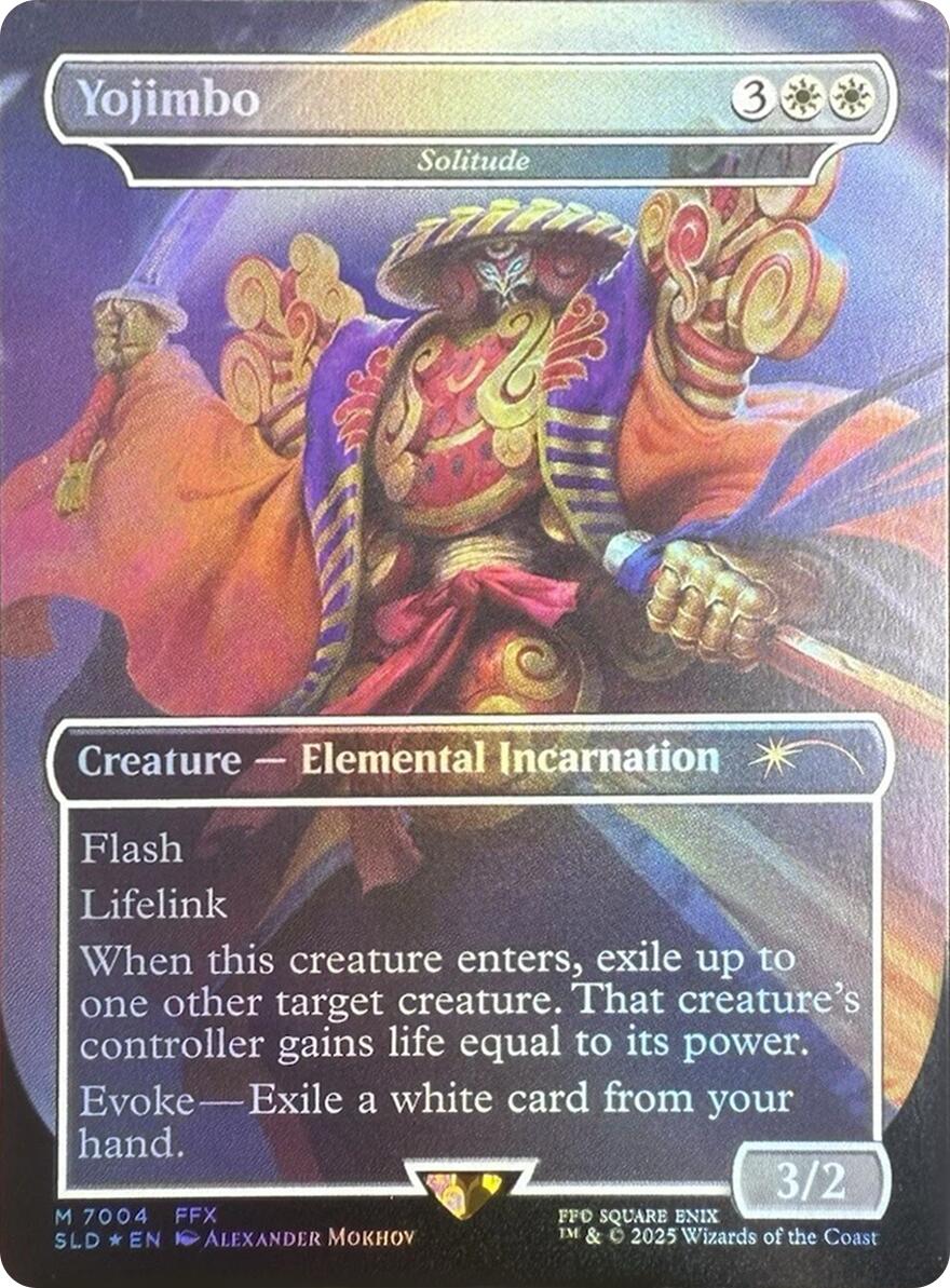 Yojimbo - Solitude (Rainbow Foil) [Secret Lair Drop Series] | Good Games Cannington