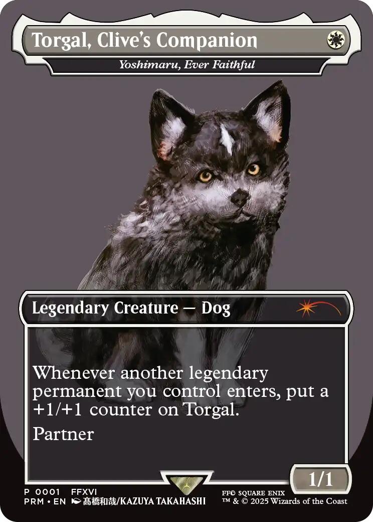 Torgal, Clive's Companion - Yoshimaru, Ever Faithful (MagicCon: Las Vegas 2025) [MagicFest 2025] | Good Games Cannington