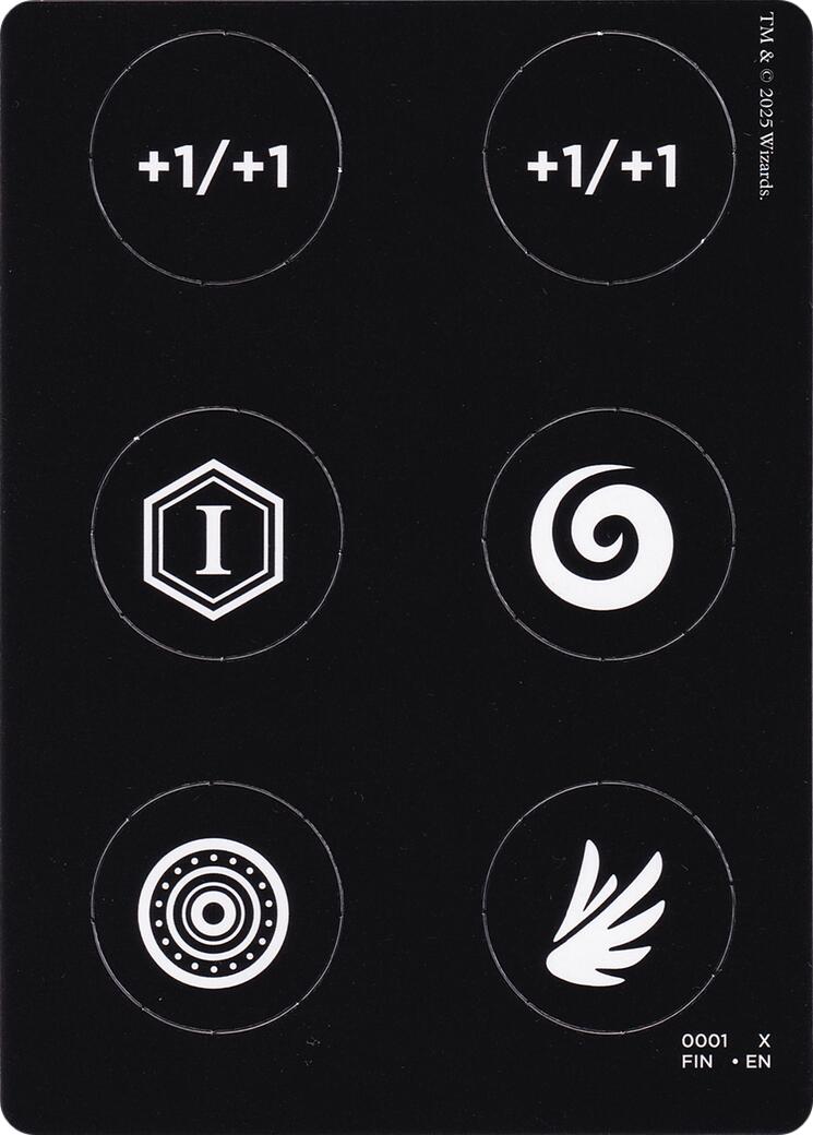 Punch Card Token (0001 // 0002) [FINAL FANTASY Tokens] | Good Games Cannington