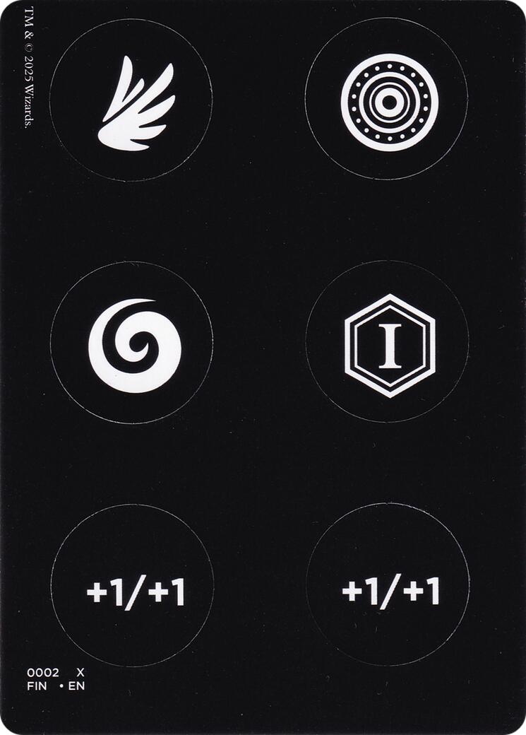 Punch Card Token (0001 // 0002) [FINAL FANTASY Tokens] | Good Games Cannington