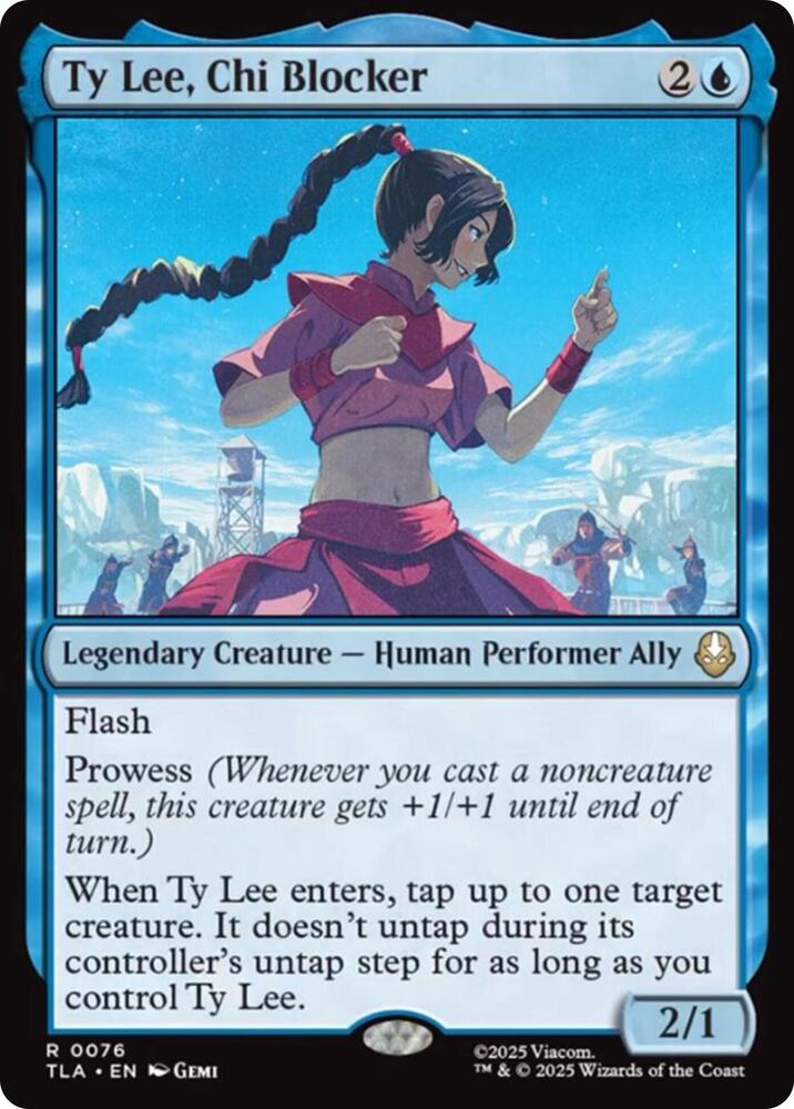 Ty Lee, Chi Blocker 76 (Avatar: The Last Airbender)  - Foil | Good Games Cannington