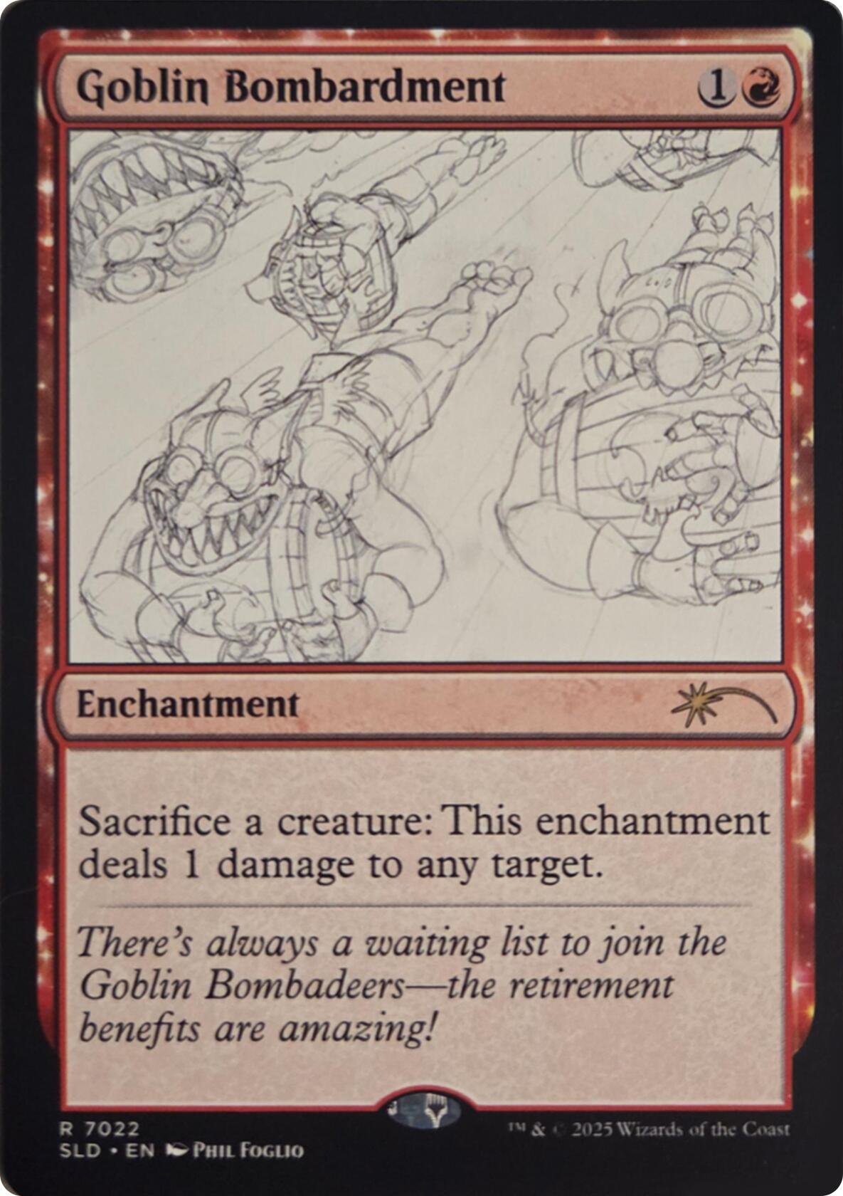 Goblin Bombardment (7022) [Secret Lair Drop Series] | Good Games Cannington