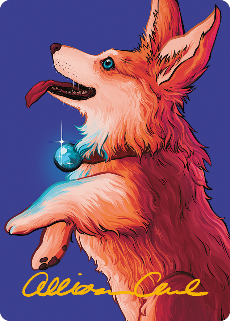 Phelia, Exuberant Shepherd Art Card (Gold-Stamped Signature) [Modern Horizons 3 Art Series] | Good Games Cannington
