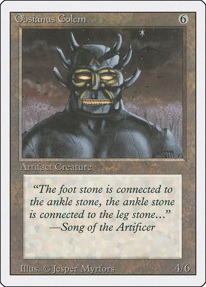Obsianus Golem  (Revised Edition)  | Good Games Cannington