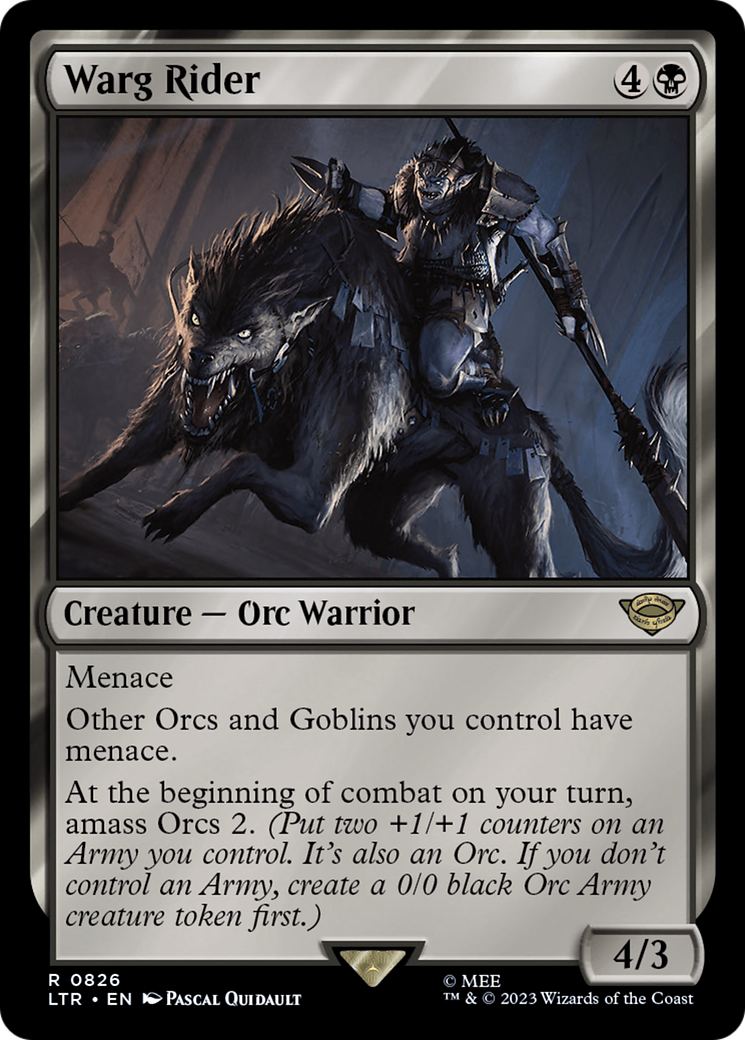 Warg Rider [The Lord of the Rings: Tales of Middle-Earth] | Good Games Cannington