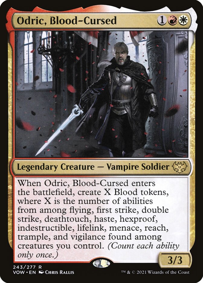 Odric, Blood-Cursed 243/277 (Innistrad: Crimson Vow)  | Good Games Cannington