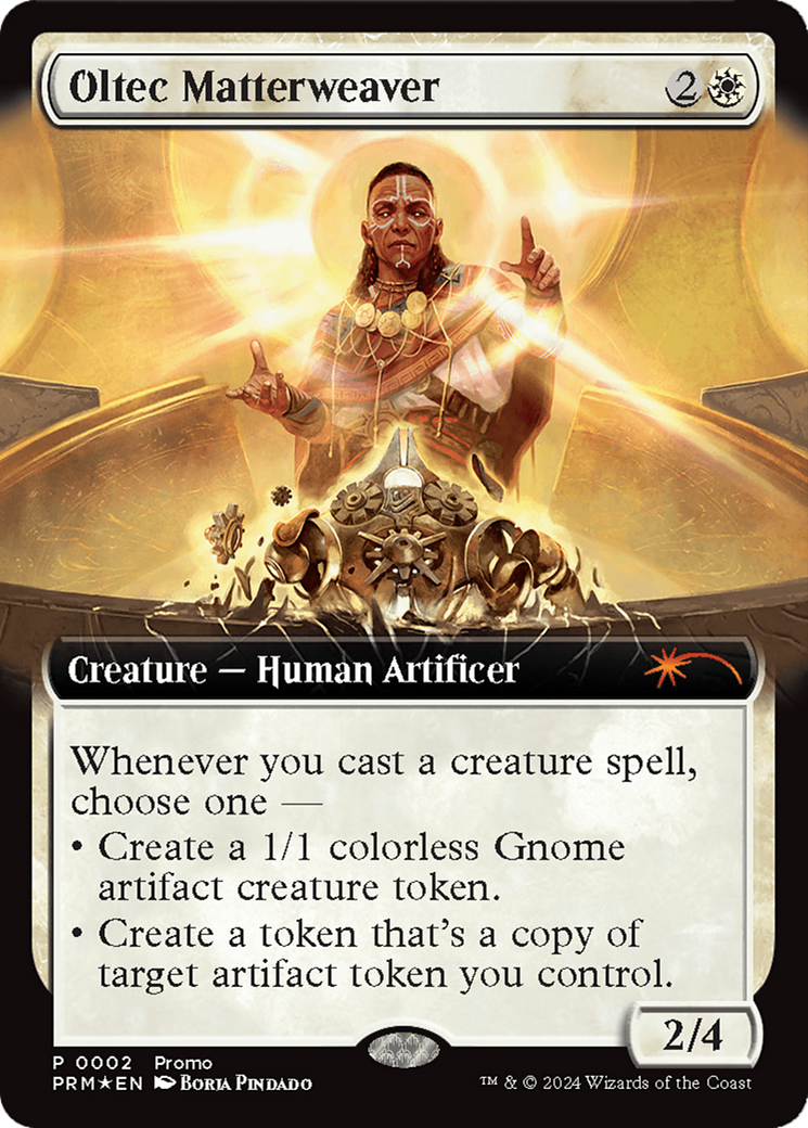 Oltec Matterweaver (Extended Art) [Wizards Play Network 2024] | Good Games Cannington